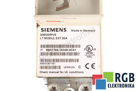 6SN1124-1AA00-0CA1 SIEMENS SIMODRIVE 611 VERSION C