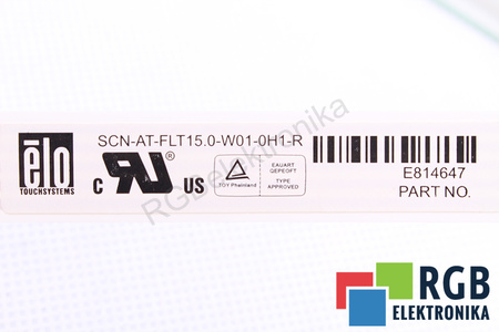 362740-9122 ELO TOUCHSYSTEMS SCN-AT-FLT15.0-W01-0H1-R E814647 333X249MM DOTYK
