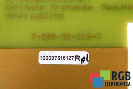7-899-30-319-7 HERRMANN LCT3 AMOTEC KLÁVESNICE NA NÁHRADNÍ DÍLY