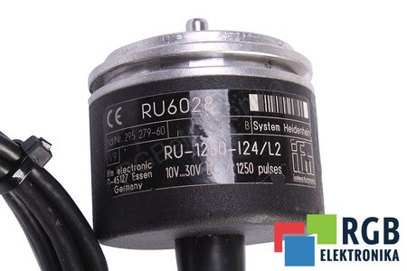 RU-1250-I24/L2 IFM RU6028 ID.NR. 295279-60 ENKODÉR
