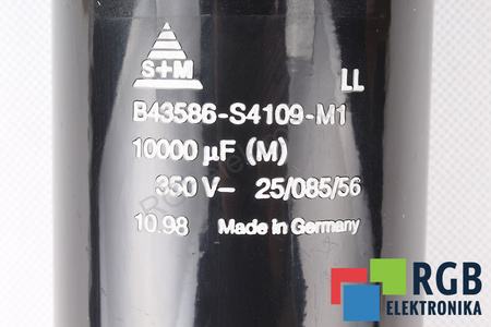 KONDENZÁTOR B43586-S4109-M1 S+M 1000UF, 350VDC