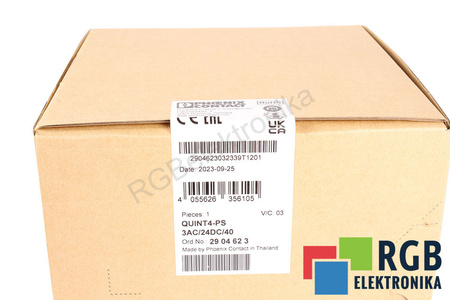 QUINT4-PS/3AC/24DC/40 PHOENIX CONTACT 2904623