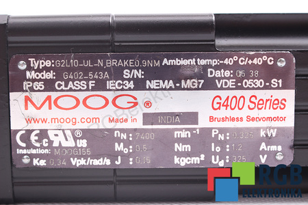 G402-543A MOOG G400