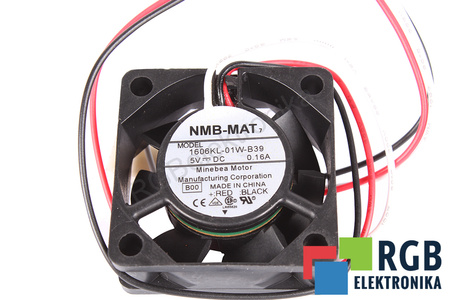 1606KL-01W-B39 MINEBEA 40X40X15MM, 5V VENTILÁTOR
