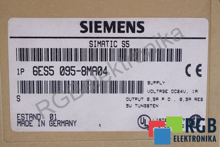 6ES5095-8MA04 SIEMENS SIMATIC S5