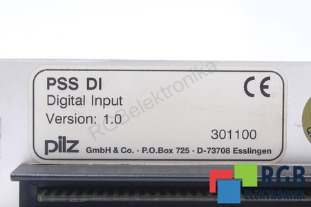 PSS DI PILZ 301100 DIGITAL INPUT