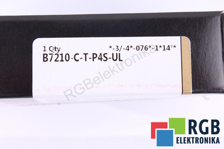 B7210-C-T-P4S-UL FAG 50X90X20 43KN, 22.4KN LOŽISKO