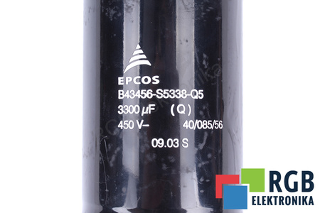 KONDENZÁTOR B43456-S5338-Q5 EPCOS 3300UF, 450V