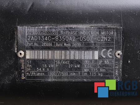2AD134C-B35OA2-DS07-C2N2 INDRAMAT R911285066