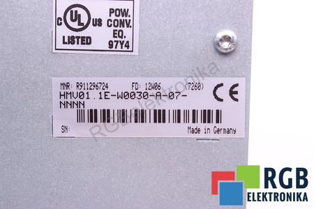 HMV01.1E-W0030-A-07-NNNN BOSCH REXROTH HMV01.1E-W0030 R911296724 ZDROJ