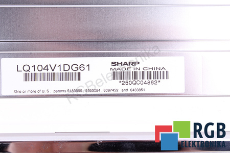 LQ104V1DG61 SHARP 10.4" LCD DISPLEJ