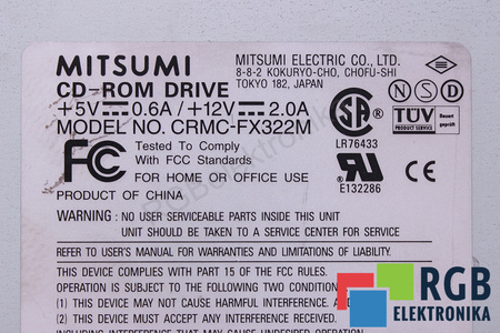 CRMC-FX322M MITSUMI 1070919420 BOSCH CD ROM