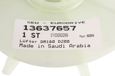 13637657 SEW EURODRIVE DR160 D200 ODVĚTRÁVAČ