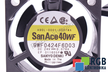 A90L-0001-0507#A FANUC 9WF0424F6D03 40X40X20MM, 24V VENTILÁTOR