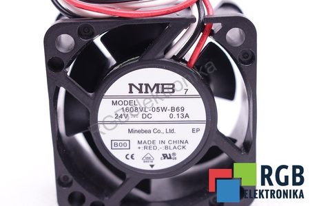 1608VL-05W-B69 MINEBEA 40X40X20MM 24VDC VENTILÁTOR