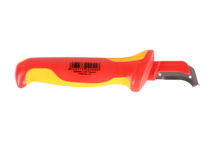 9855 KNIPEX 98 55 180X46X26MM 38MM NŮŽ NA ODIZOLOVÁNÍ S VODICÍ PATKOU