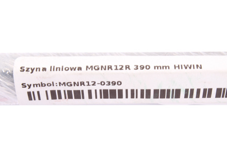 MGNR12R HIWIN 390 MM LINEÁRNÍ KOLEJNICE
