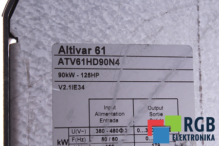 ATV61HD90N4 TELEMECANIQUE ALTIVAR 61