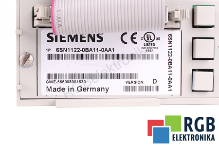 6SN1122-0BA11-0AA1 SIEMENS SIMODRIVE 611 NA NÁHRADNÍ DÍLY