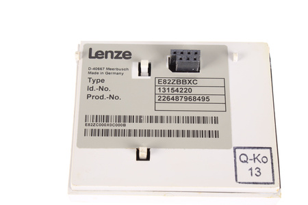 E82ZBBXC LENZE OVLÁDACÍ A ŘÍDICÍ PANEL