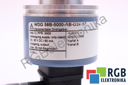 WDG58B-5000-AB-G24-S7 WACHENDORFF ELEKTRONIK ENKODÉR