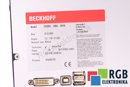 CP6801-1006-0010 BECKHOFF