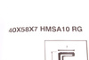 40X58X7 SKF HMSA10 RG TĚSNĚNÍ