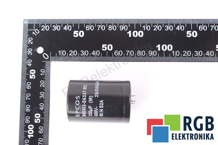 KONDENZÁTOR B43303-S6337-M2 EPCOS 25/085/56 330UF, 500VDC