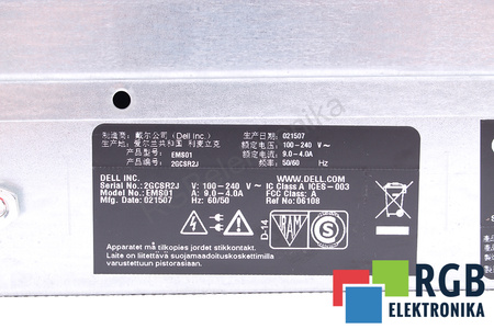 EMS01 DELL CN-0CC507-42940-688-0A2E KRYT