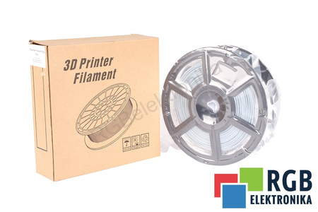 1,75MM PEARL FILAMENT 0.5KG GRAY FLASHFORGE VNĚJŠÍ ROZMĚR CÍVKY 180MM, VNITŘNÍ ROZMĚR CÍVKY 50MM, ŠÍŘKA CÍVKY 45MM