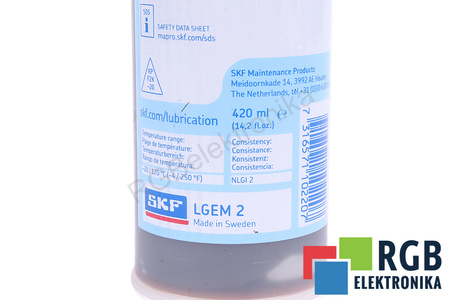 LGEM 2/0.4 SKF VYSOKOVISKÓZNÍ LOŽISKOVÉ MAZIVO