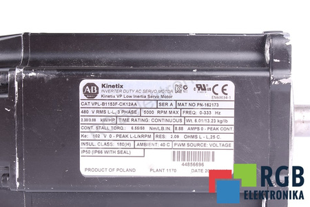 VPL-B1153F-CK12AA ALLEN BRADLEY KINETIX