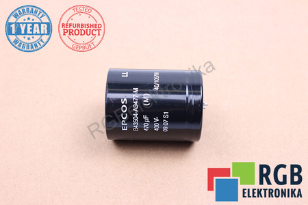 KONDENZÁTOR B43504-A9477-M EPCOS 470UF, 400V