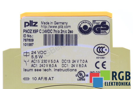 PNOZ X9P C 24VDC PILZ 787609 BEZPEČNOSTNÍ RELÉ