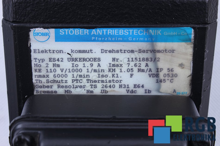 ES42 STOBER K203SG-0500-ES42 MOTOR S PŘEVODOVKOU