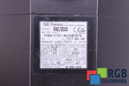 A06B-0157-B075#7075 FANUC A40/2000