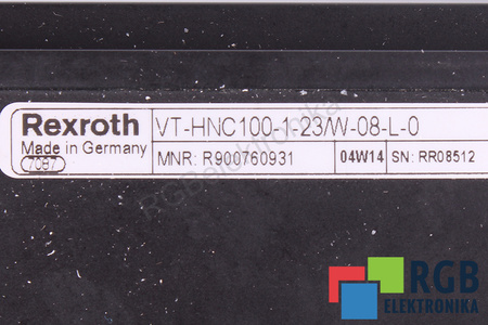 VT-HNC100-1-23/W-08-L-0 BOSCH REXROTH HNC100 R900760631
