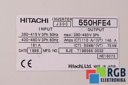550HFE4 HITACHI J300550HFE4