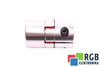 YH10-30-8-8-50 D=30MM D1/D2=8/8MM L=50MM ALUMINIUM ELASTICKÁ KOLÍKOVÁ SPOJKA