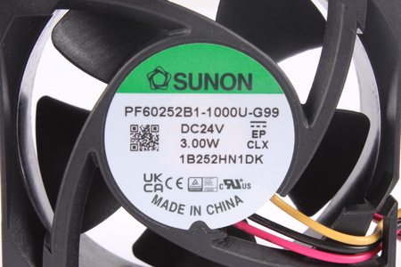 PF60252B1-1000U-G99 SUNON 60X60X25MM 3W 60X60X25MM 3W 24V VENTILÁTOR