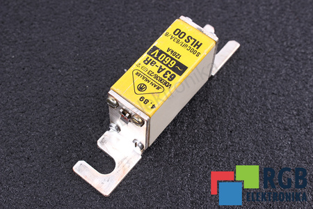 POJISTKA HLS00 JEAN MULLER VDE0636/23 63A-AR, 660VAC, 120KA