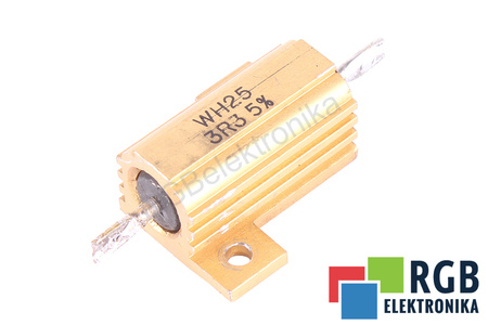 REZISTOR WH25 3.3 OHM 3.3OHM