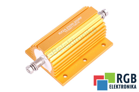 REZISTOR AHP250W-200RF SR PASSIVES 200R 250KW, 200OHM