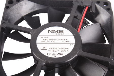 08015SS-24N-AA-00 NMB TECHNOLOGIES 80X80X15MM, 24V, 0.12A VENTILÁTOR