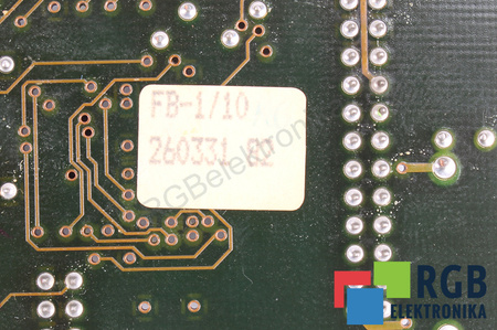 FB-1/10 ELAU NA NÁHRADNÍ DÍLY