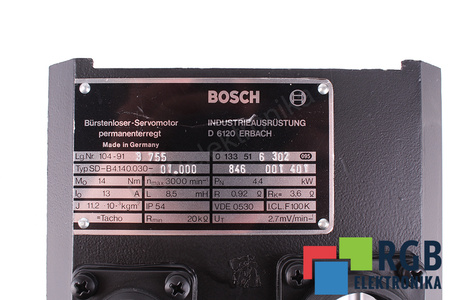 SD-B4.140.030-01.000 BOSCH ZADNÍ DRŽÁK