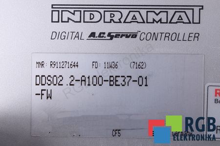 DDS02.2-A100-BE37-01-FW INDRAMAT R911271644