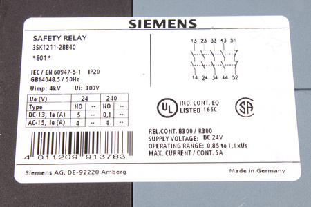 3SK1211-2BB40 SIEMENS SIRIUS BEZPEČNOSTNÍ RELÉ