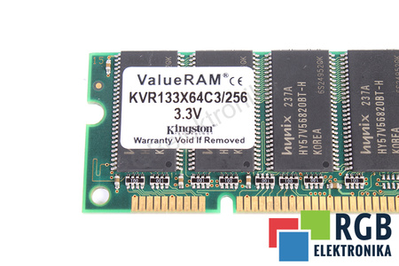 KVR133X64C3/256 KINGSTON 256MB NA NÁHRADNÍ DÍLY