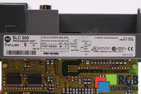 1747-L541 ALLEN BRADLEY SLC500 SLC5/04 SER.B REV.3